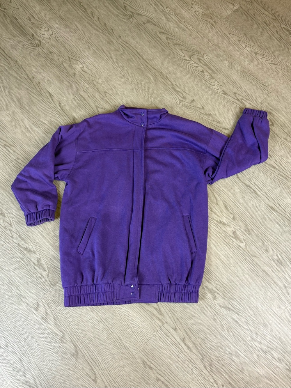 Gloria Vanderbilt Purple Swan Jacket